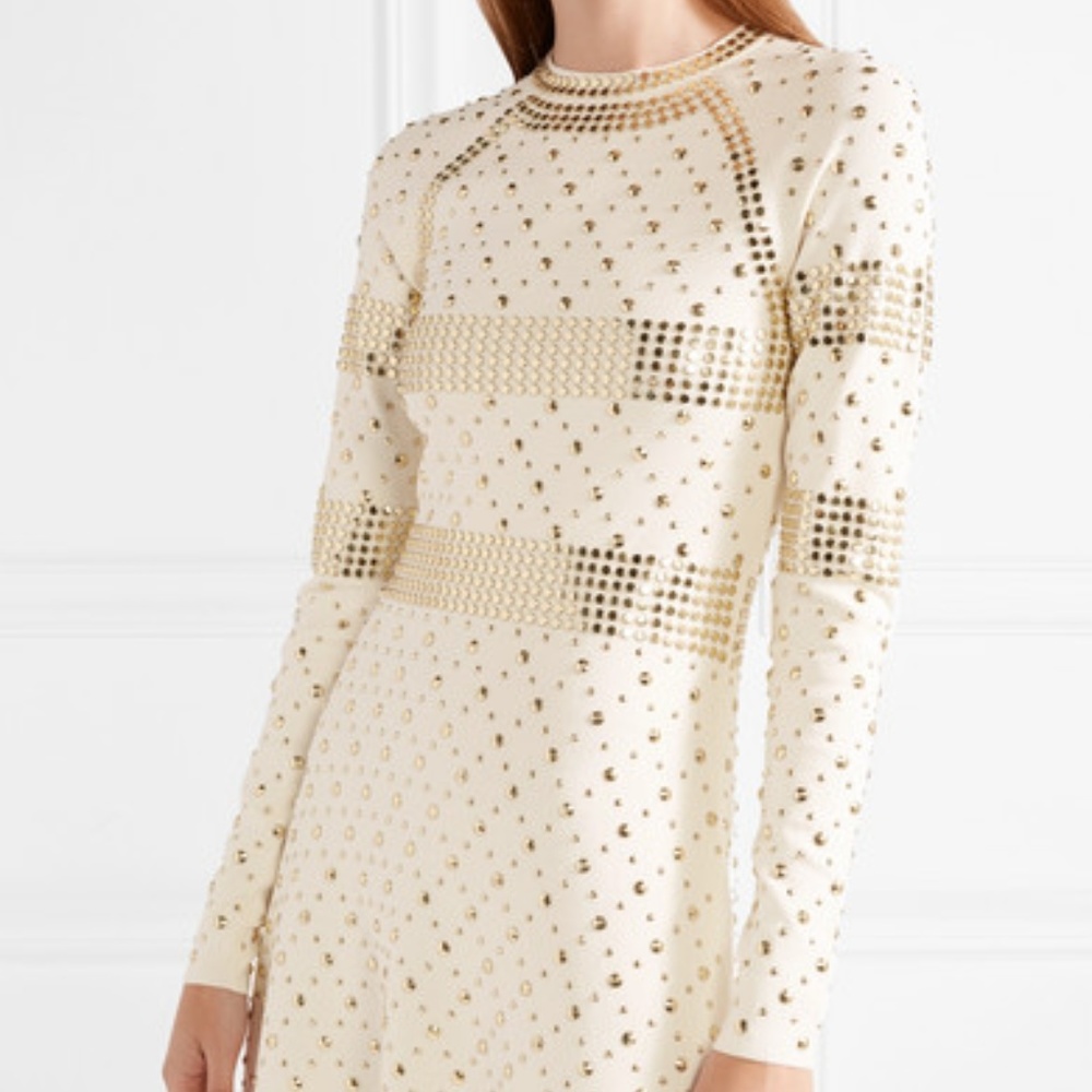 MICHAEL Michael Kors Studded stretch-knit dress